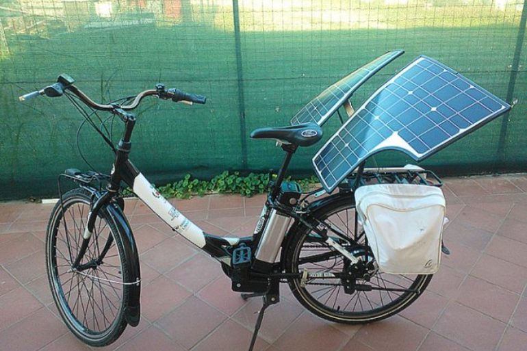 Brevettata la prima bicicletta con impianto Fotovoltaico. Un’ invenzione Made in Italy